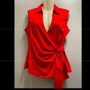 Express desing studio women top Red